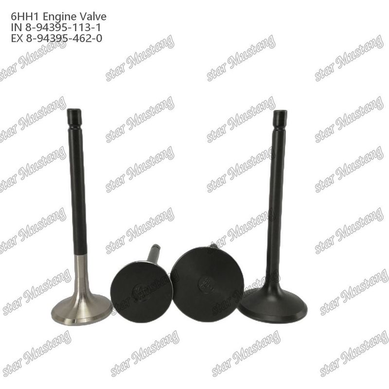 Valvola 6HH1 IN 8-94395-113-1 EX 8-94395-462-0 Adatta a ricambi per motori Isuzu