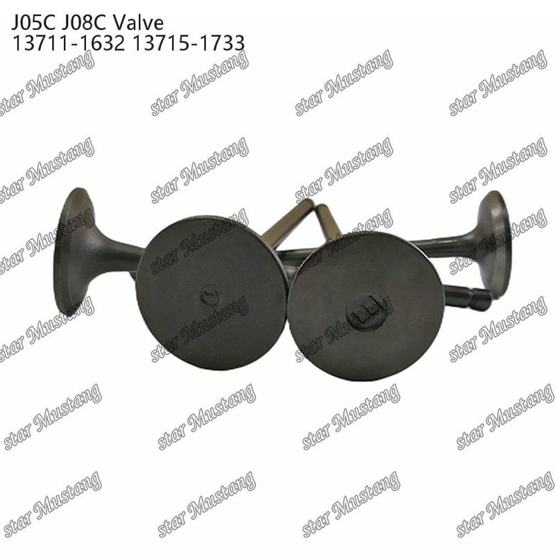 Valvola J05C J08C 13711-1632 13715-1733 Adatta per ricambi per motori Hino