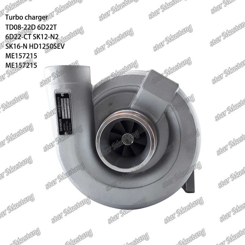 TD08-22D 6D22T 6D22-CT SK12-N2 SK16-N HD1250SEV Turbocharger ME157215 ME157215 Per motore Mitsubishi
