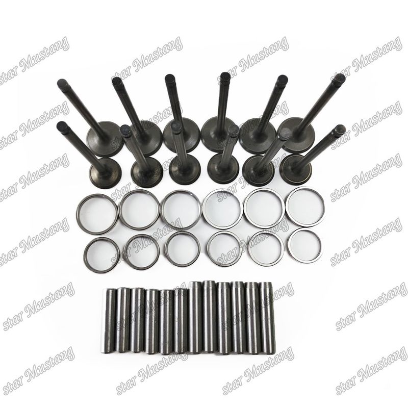 6D34 Guida della valvola del sedile della valvola con struttura integrata e 6 mesi ME013810 ME220217 ME013297 ME013188 ME031886 Parte del motore