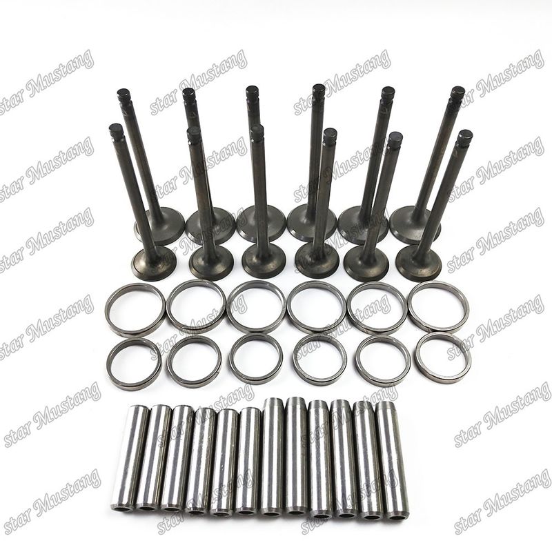 6D34 Guida della valvola del sedile della valvola con struttura integrata e 6 mesi ME013810 ME220217 ME013297 ME013188 ME031886 Parte del motore