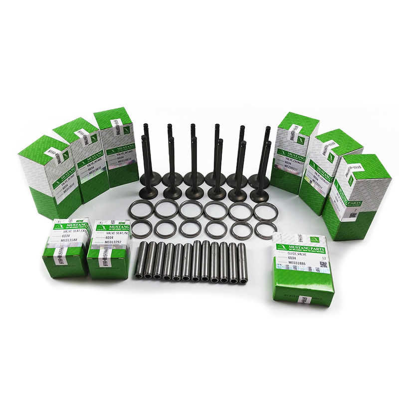 6D34 Guida della valvola del sedile della valvola con struttura integrata e 6 mesi ME013810 ME220217 ME013297 ME013188 ME031886 Parte del motore