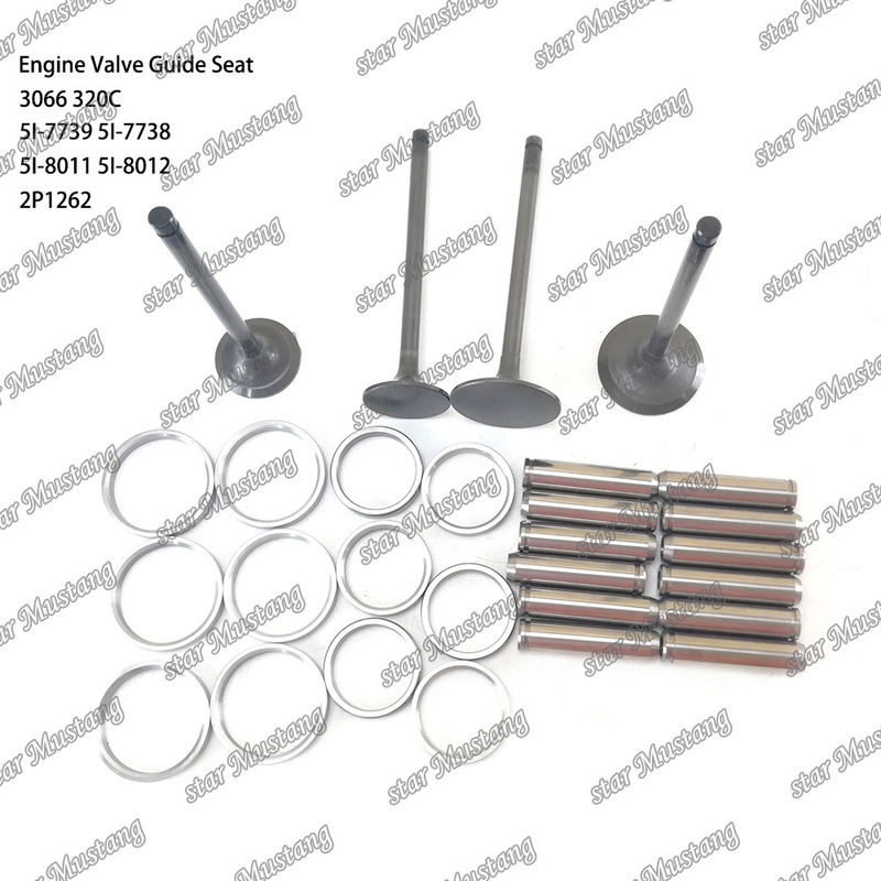 Guida delle valvole 3066 320C 5I-7739 5I-7738 5I-8011 5I-8012 2P1262 Parte del motore con struttura integrata e stato di scorta di 6 mesi