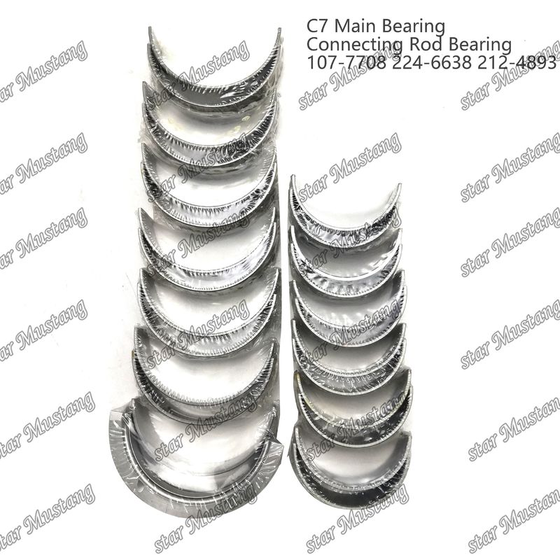 Cuscinetto principale e cuscinetto a canna C7 107-7708 224-6638 212-4893 Adatto a ricambi per motori Caterpillar