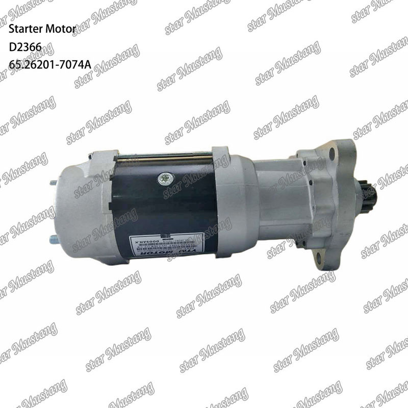 D2366 Motore di avvio motore 39MT 24V 9.0KW 11T 65.26201-7074A Per DOOSAN DAEWOO Ricambi motore