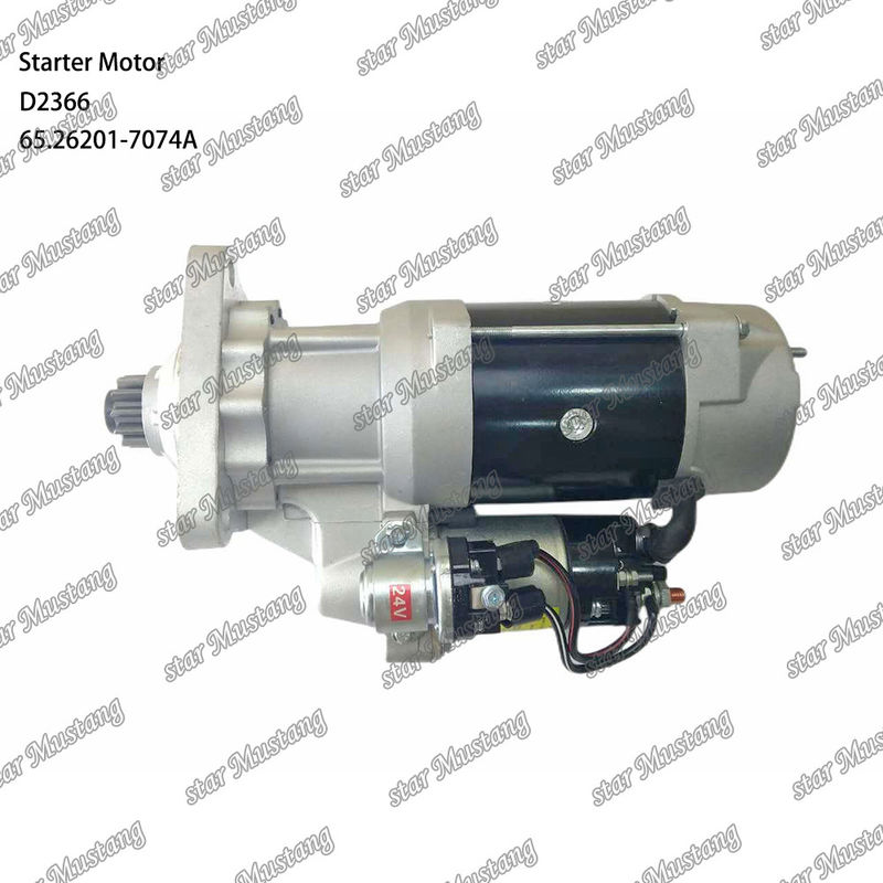 D2366 Motore di avvio motore 39MT 24V 9.0KW 11T 65.26201-7074A Per DOOSAN DAEWOO Ricambi motore