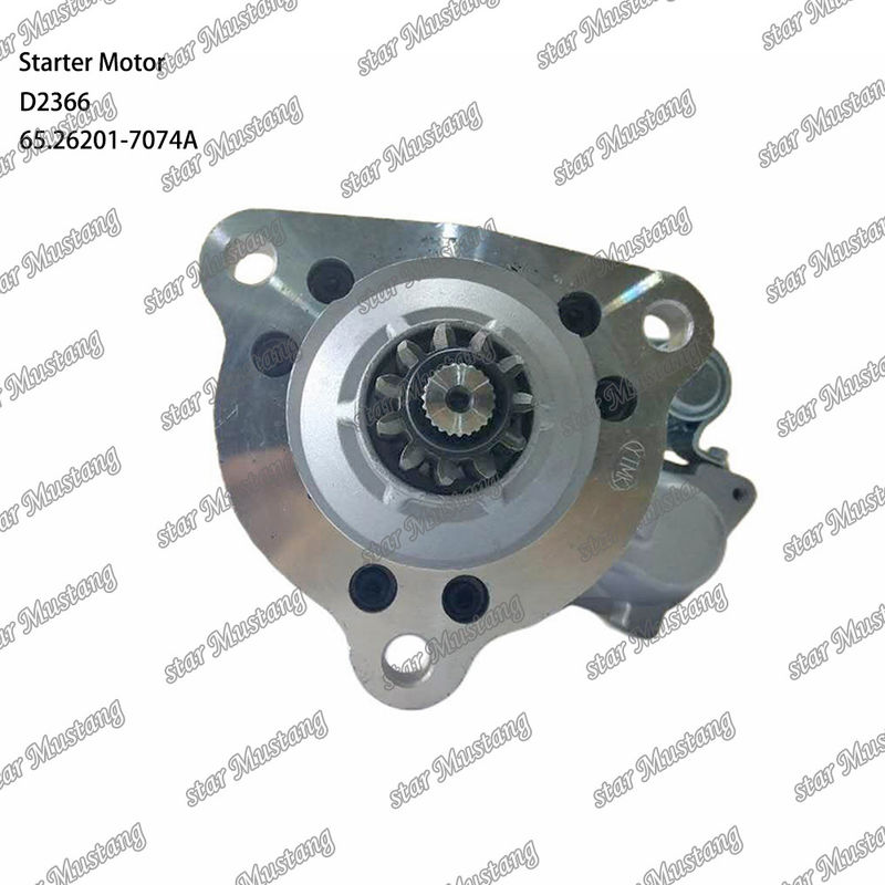 D2366 Motore di avvio motore 39MT 24V 9.0KW 11T 65.26201-7074A Per DOOSAN DAEWOO Ricambi motore