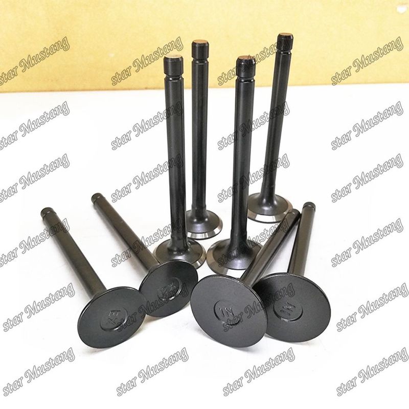 Valvola di struttura integrale originale D1302 D1402 V1702 V1902 F2302 F2402 S2802 IN 17331-13110 EX 17331-13120 Parte del motore