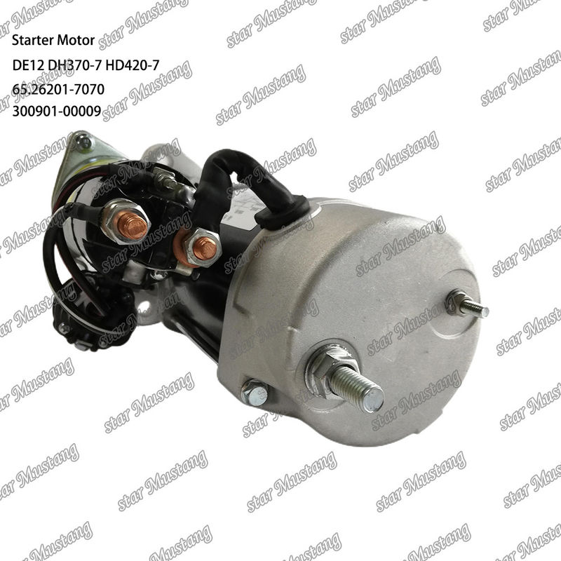 DE12 DH370-7 HD420-7 Motore di avvio motore 24V 11T 9KW 65.26201-7070 300901-00009 Per DOOSAN DAEWOO Ricambi motore