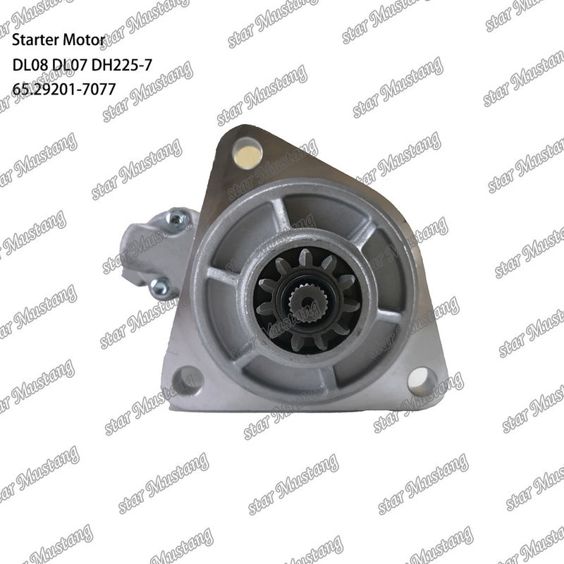 DL08 DL07 DH225-7 Motore di avvio motore 24V 11T 5.5KW 65.29201-7077 Per DOOSAN DAEWOO Motore ricambi