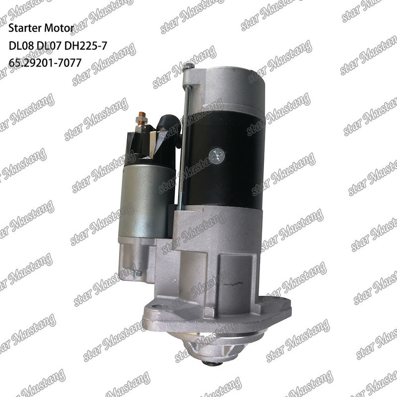 DL08 DL07 DH225-7 Motore di avvio motore 24V 11T 5.5KW 65.29201-7077 Per DOOSAN DAEWOO Motore ricambi