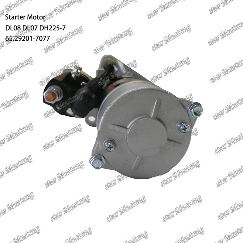 DL08 DL07 DH225-7 Motore di avvio motore 24V 11T 5.5KW 65.29201-7077 Per DOOSAN DAEWOO Motore ricambi