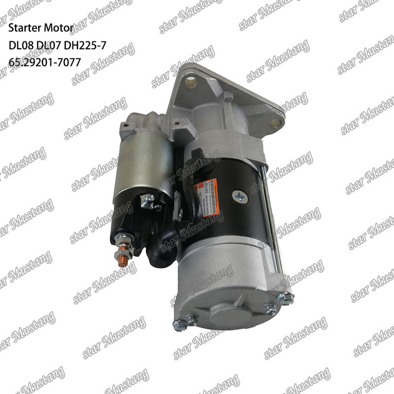 DL08 DL07 DH225-7 Motore di avvio motore 24V 11T 5.5KW 65.29201-7077 Per DOOSAN DAEWOO Motore ricambi