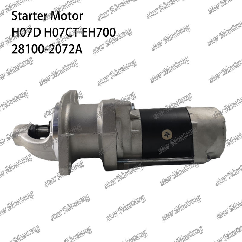 H07D H07CT EH700 EX220-5 Motore di avvio motore 24V 11T 5.5KW 28100-2072A 28100-1443A 28100-2271 Per ricambi motore HINO