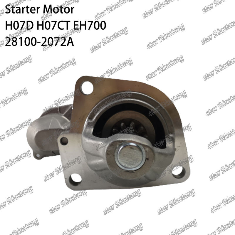 H07D H07CT EH700 EX220-5 Motore di avvio motore 24V 11T 5.5KW 28100-2072A 28100-1443A 28100-2271 Per ricambi motore HINO