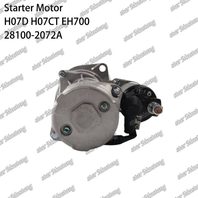 H07D H07CT EH700 EX220-5 Motore di avvio motore 24V 11T 5.5KW 28100-2072A 28100-1443A 28100-2271 Per ricambi motore HINO
