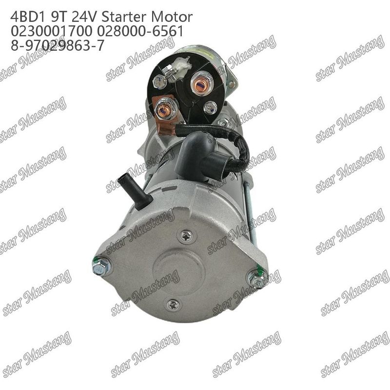 4BD1 Motore di avvio motore 24V 0230001700 028000-6561 8-97029863-7 Per ricambi motore ISUZU