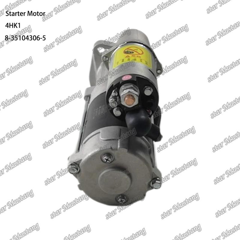 4HK1 Motore di avvio motore 8-35104306-5 24V 13T 5.5KW Per ricambi motore ISUZU