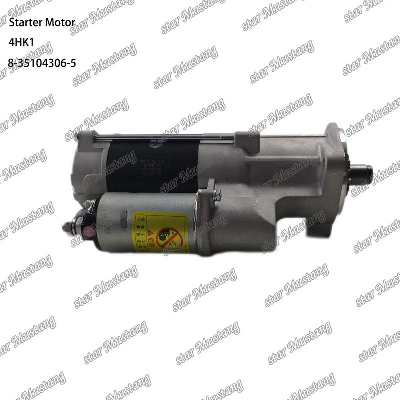 4HK1 Motore di avvio motore 8-35104306-5 24V 13T 5.5KW Per ricambi motore ISUZU