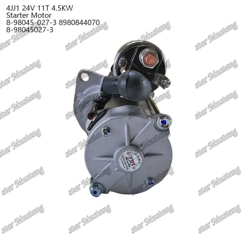 4JJ1 Motore di avvio 24V 11T 4.5KW 8-98045-027-3 8980844070 8-98045027-3 Per ricambi motore ISUZU
