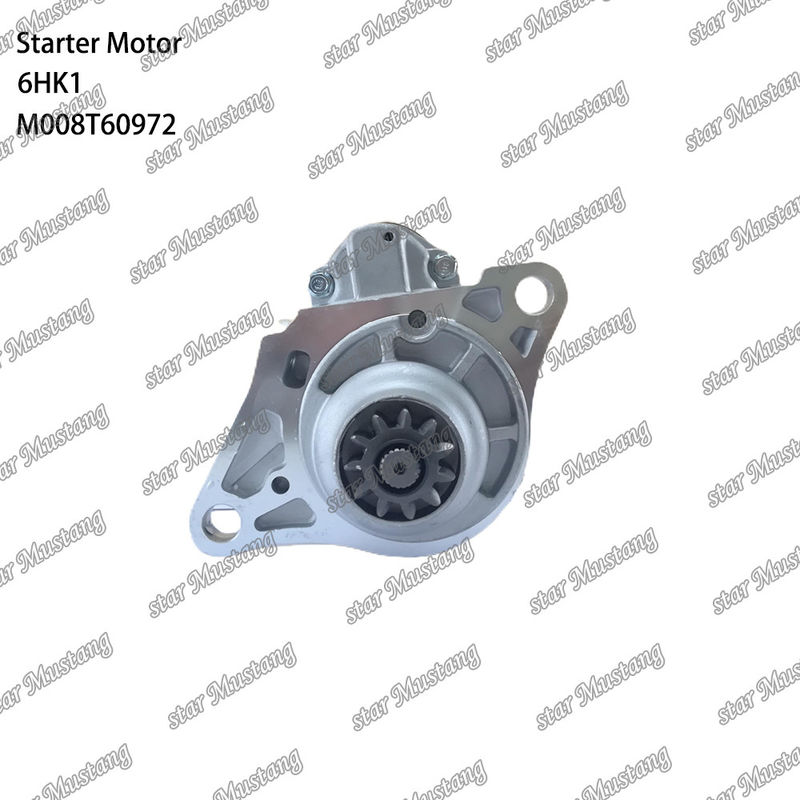 6HK1 Motore di avvio 24V 5.0KW 11T M008T60972 898060-8540 Per ricambi motore ISUZU