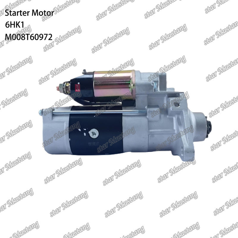 6HK1 Motore di avvio 24V 5.0KW 11T M008T60972 898060-8540 Per ricambi motore ISUZU