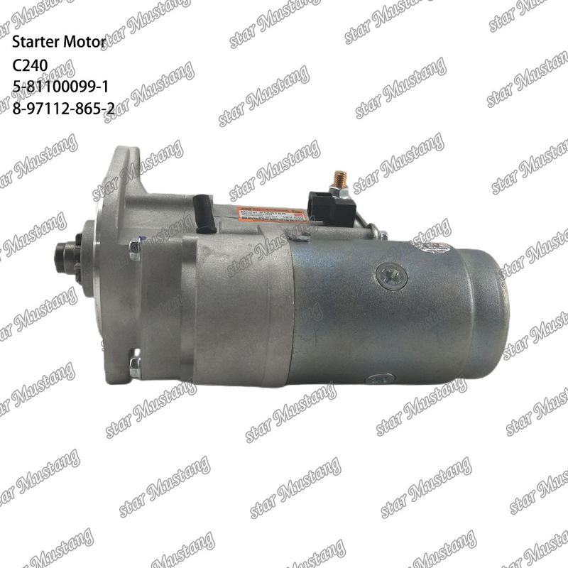 C240 Motore di avvio 9T 12V 5-81100099-1 8-97112-865-2 Per ricambi motore ISUZU