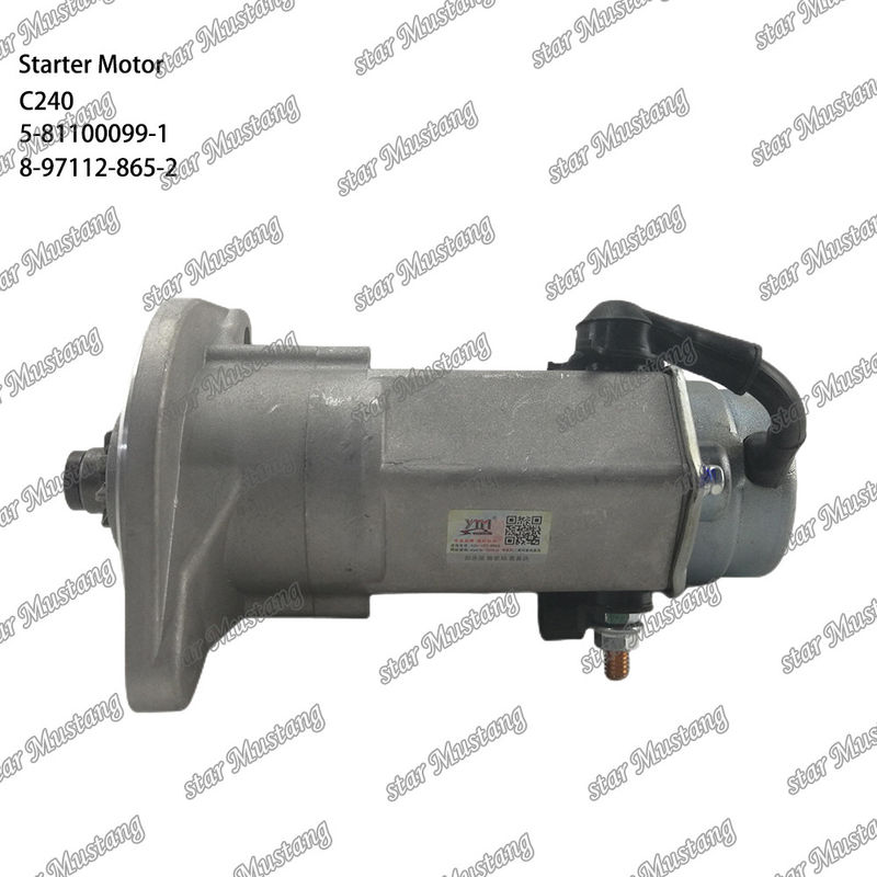 C240 Motore di avvio 9T 12V 5-81100099-1 8-97112-865-2 Per ricambi motore ISUZU