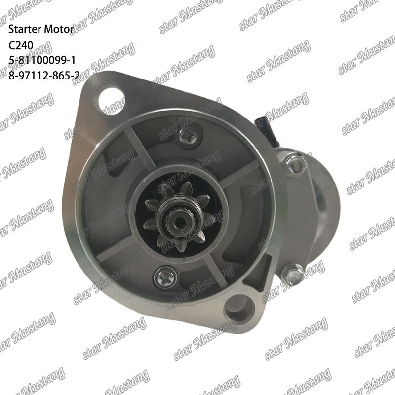 C240 Motore di avvio 9T 12V 5-81100099-1 8-97112-865-2 Per ricambi motore ISUZU