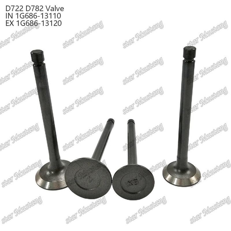 Valvola di struttura integrale ZB400 ZB500 Z400 Z430 Z482 D722 D782 14601-13110 14601-13120 Parte del motore pronta per l'acquisto