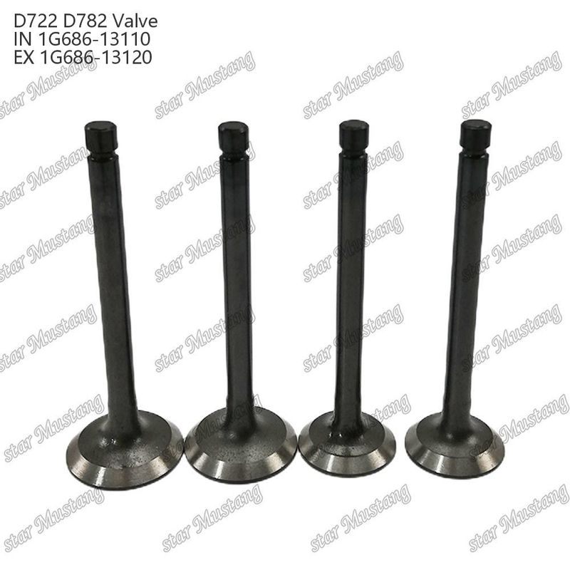 Valvola di struttura integrale ZB400 ZB500 Z400 Z430 Z482 D722 D782 14601-13110 14601-13120 Parte del motore pronta per l'acquisto