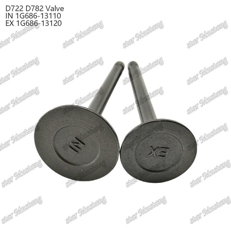 Valvola di struttura integrale ZB400 ZB500 Z400 Z430 Z482 D722 D782 14601-13110 14601-13120 Parte del motore pronta per l'acquisto