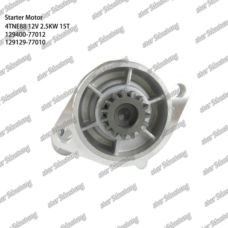 4TNE88 Motore motore di avvio 12V 2.5KW 15T 129400-77012 129129-77010 Per ricambi motore YANMAR