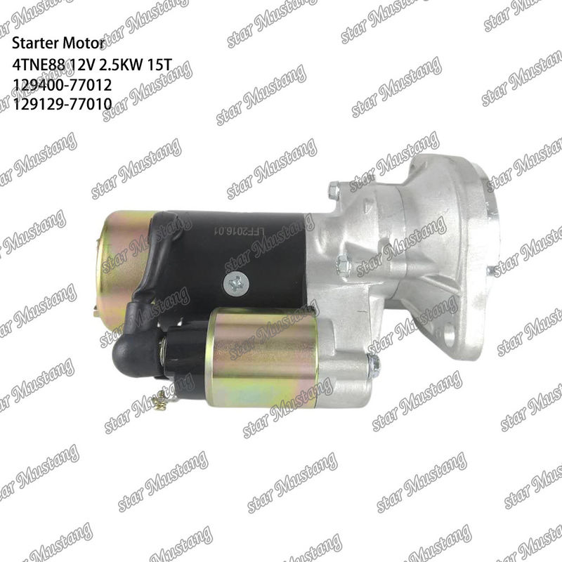 4TNE88 Motore motore di avvio 12V 2.5KW 15T 129400-77012 129129-77010 Per ricambi motore YANMAR