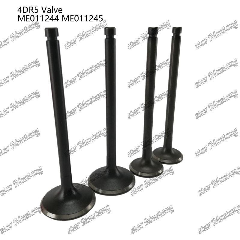 Valvola di struttura integrale del motore diesel 4DR5 IN ME011244 EX ME011245 in buone condizioni