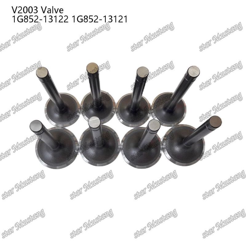 Valvola di struttura integrale di scorta originale del motore diesel V2003 1G852-13122 1G852-13121 Con supporto online dopo