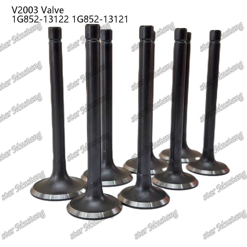 Valvola di struttura integrale di scorta originale del motore diesel V2003 1G852-13122 1G852-13121 Con supporto online dopo