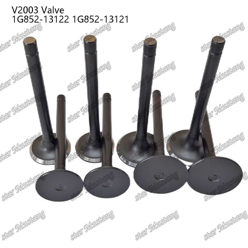Valvola di struttura integrale di scorta originale del motore diesel V2003 1G852-13122 1G852-13121 Con supporto online dopo
