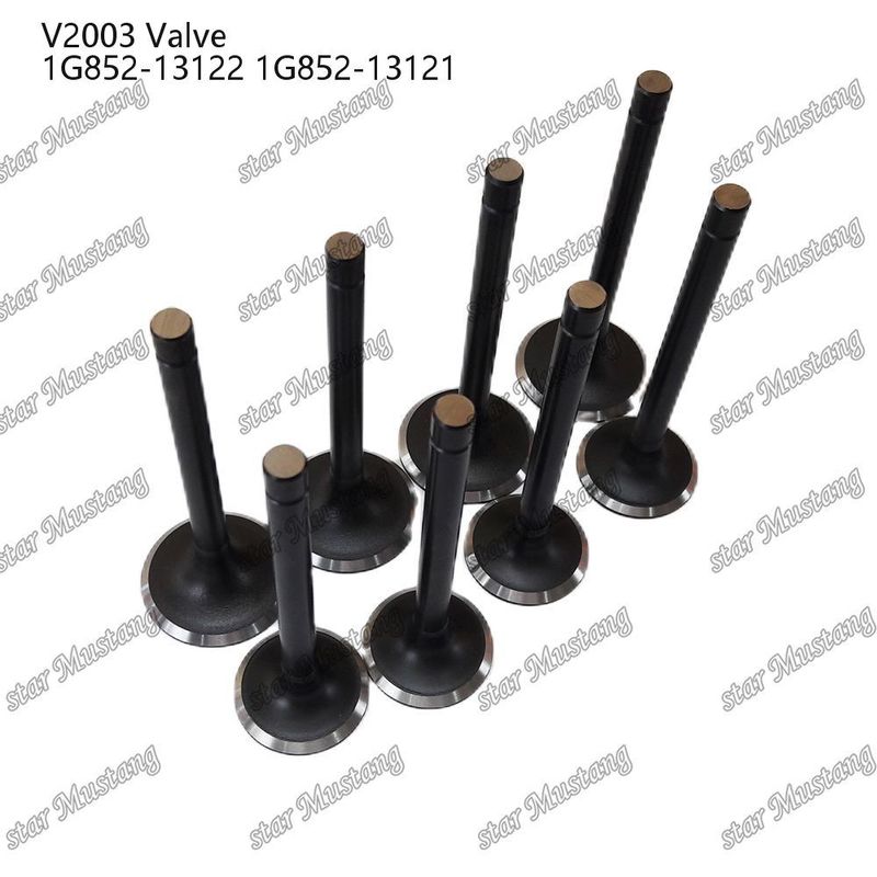 Valvola di struttura integrale di scorta originale del motore diesel V2003 1G852-13122 1G852-13121 Con supporto online dopo