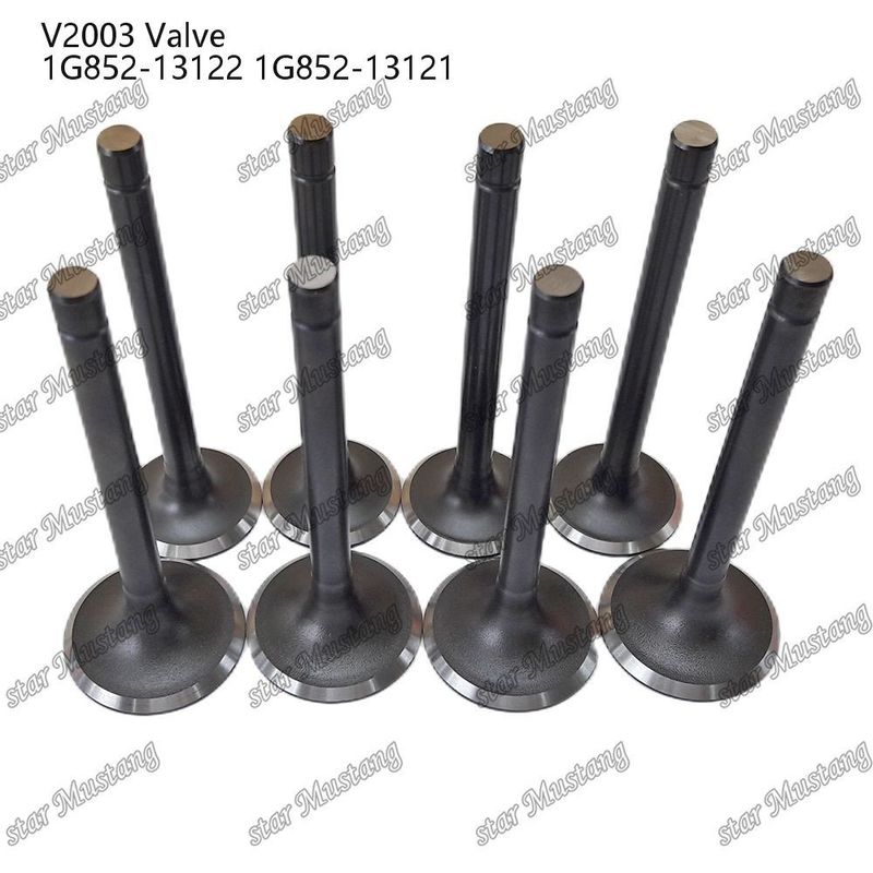 Valvola di struttura integrale di scorta originale del motore diesel V2003 1G852-13122 1G852-13121 Con supporto online dopo