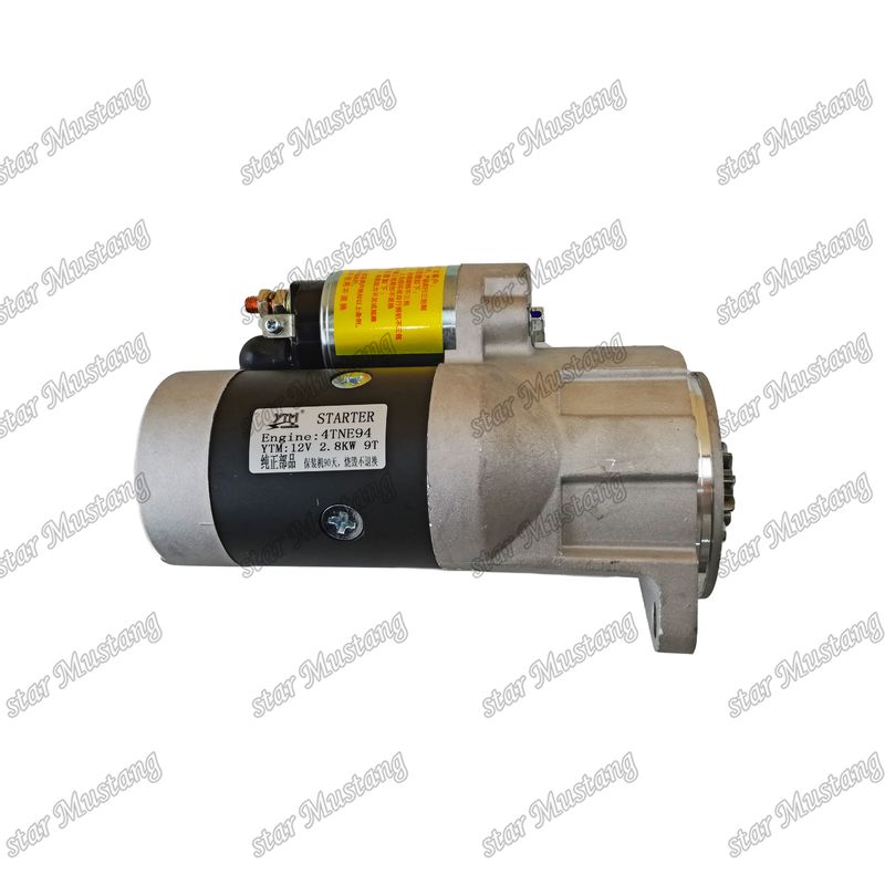 4TNE94 Motore di avvio motore 12V 2.8KW 9T per ricambi motore YANMAR