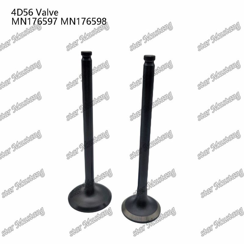 Valvola di struttura integrale 4D56 MN176597 MN176598 Motore diesel Parte originale in magazzino con supporto online dopo