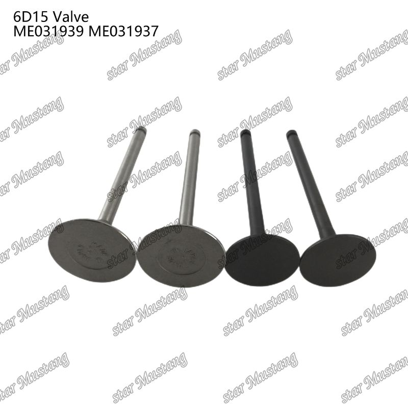 Valvola di struttura integrale 6D15 ME031939 ME031937 Motore diesel Parte originale in magazzino con supporto online dopo