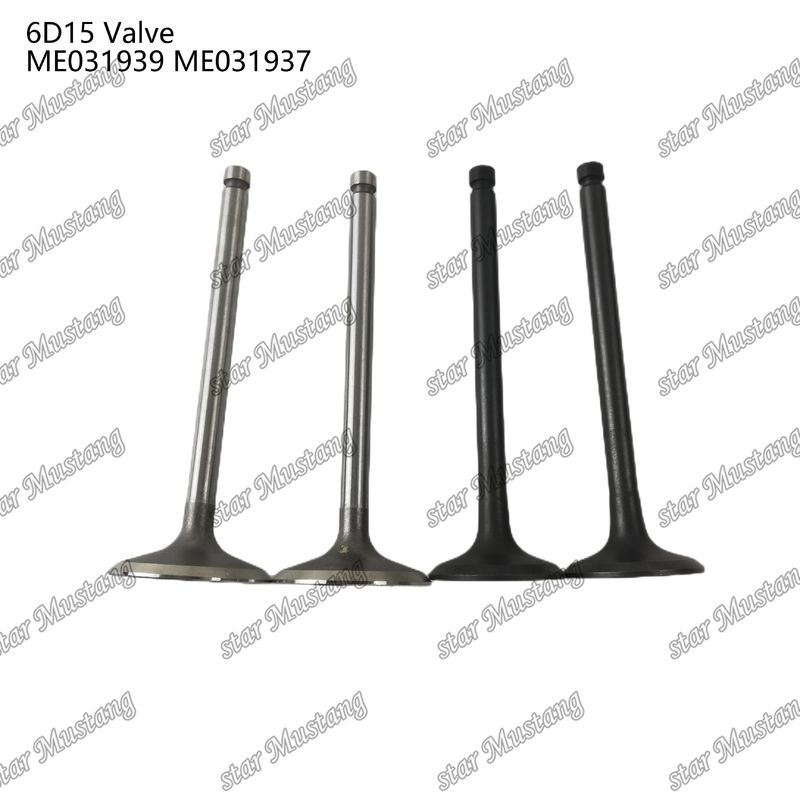 Valvola di struttura integrale 6D15 ME031939 ME031937 Motore diesel Parte originale in magazzino con supporto online dopo