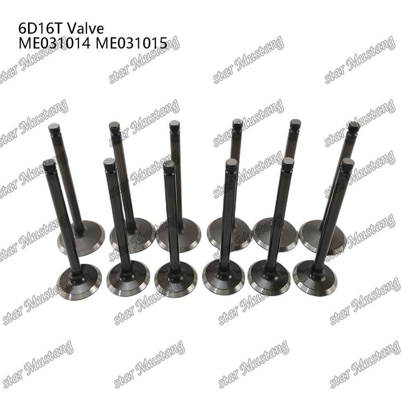Valvola di struttura integrale 6D16T IN ME031014 EX ME031015 Motore diesel Parte originale in magazzino con supporto online dopo