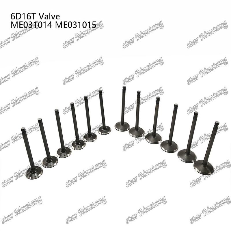 Valvola di struttura integrale 6D16T IN ME031014 EX ME031015 Motore diesel Parte originale in magazzino con supporto online dopo