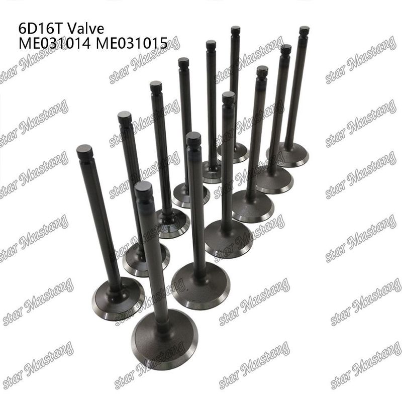 Valvola di struttura integrale 6D16T IN ME031014 EX ME031015 Motore diesel Parte originale in magazzino con supporto online dopo