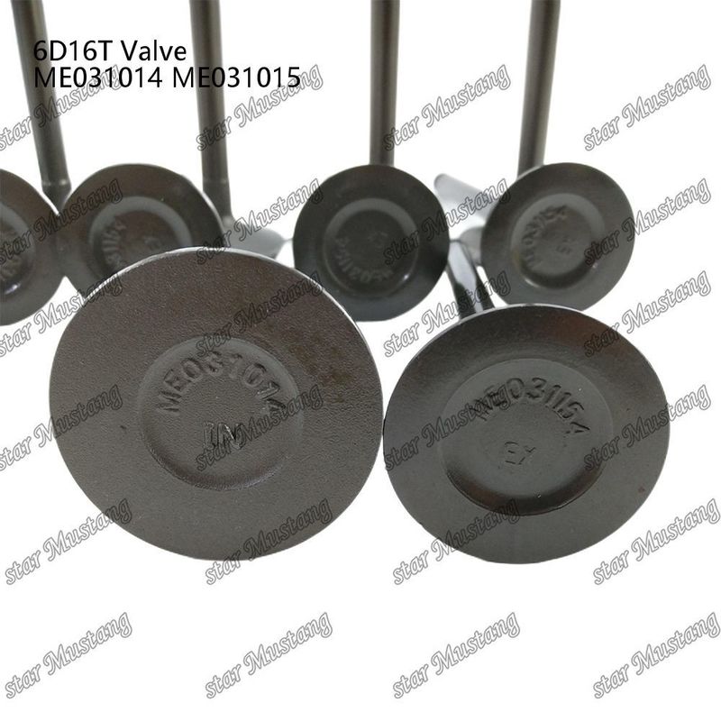 Valvola di struttura integrale 6D16T IN ME031014 EX ME031015 Motore diesel Parte originale in magazzino con supporto online dopo