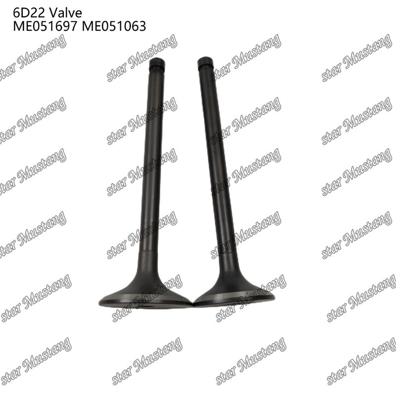 Valvola di struttura integrale 6D22 ME051697 ME051063 Motore Diesel Parte originale in magazzino con supporto online dopo