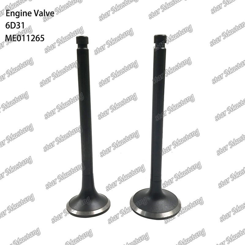 Valvola di struttura integrale 6D31 ME011265 ME011266 Motore Diesel Parte originale in magazzino con supporto online dopo